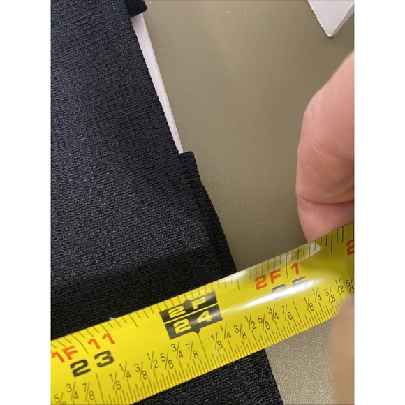 Cable & Gauge Tunic Sweater Women's Size XL Long Sleeve Black Blue Diagonal R1 - Picture 5 of 5